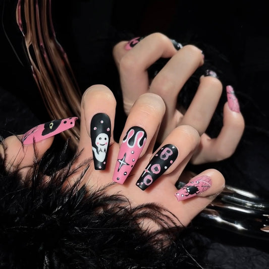 Halloween CuteSpook Nails