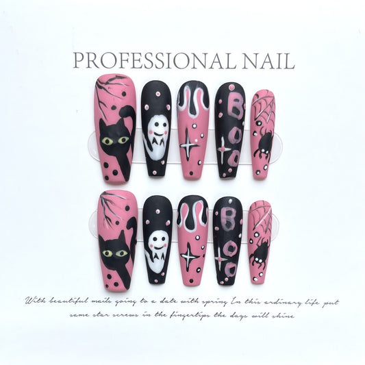 Halloween CuteSpook Nails